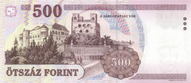 500 Forint 2001